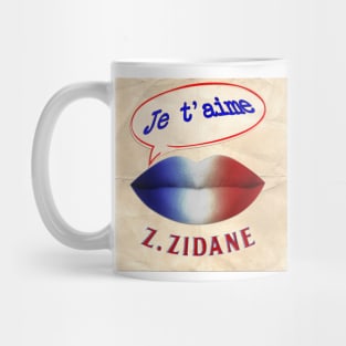 FRENCH KISS JETAIME ZIDANE Mug